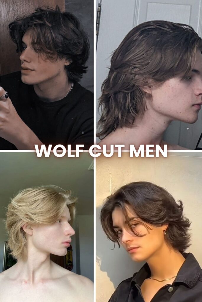 Men’s Wolf Cut Haircuts