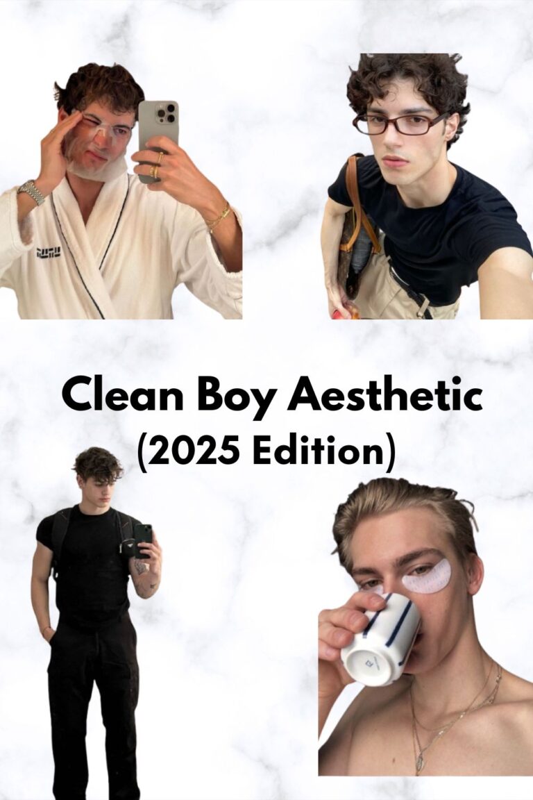 Clean Boy Aesthetic