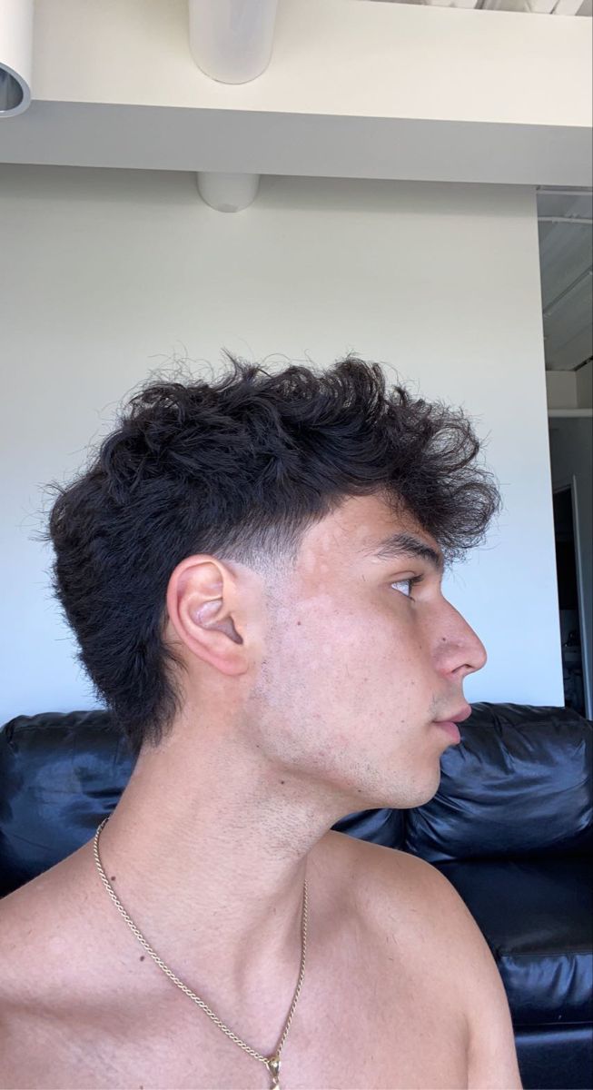 Low Fade Mullet short hair