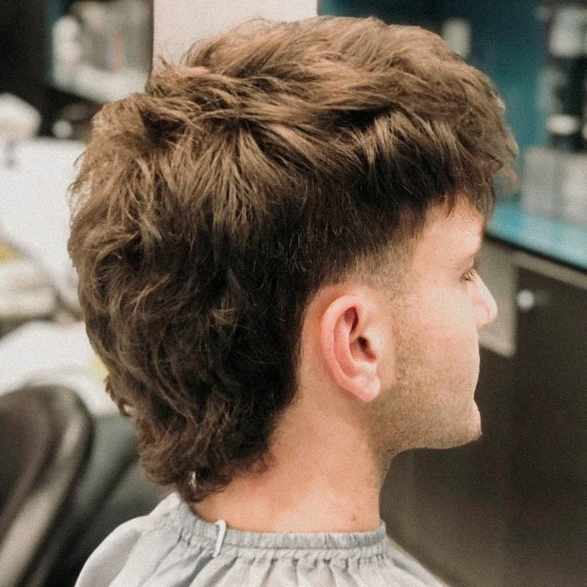 Mullet Fade hairstyle men