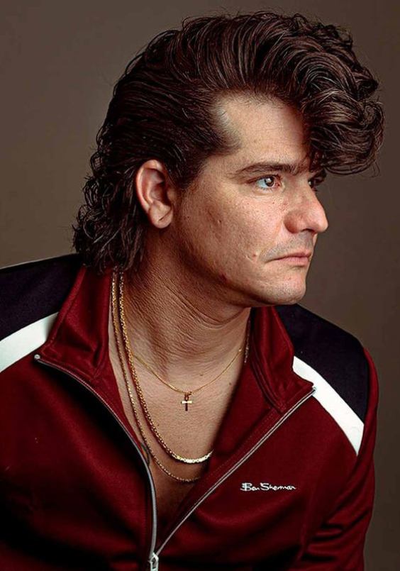Pompadour Wolf Cut Men