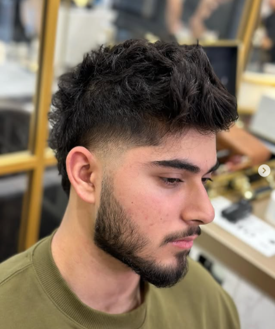 Taper Short Fade Mullet