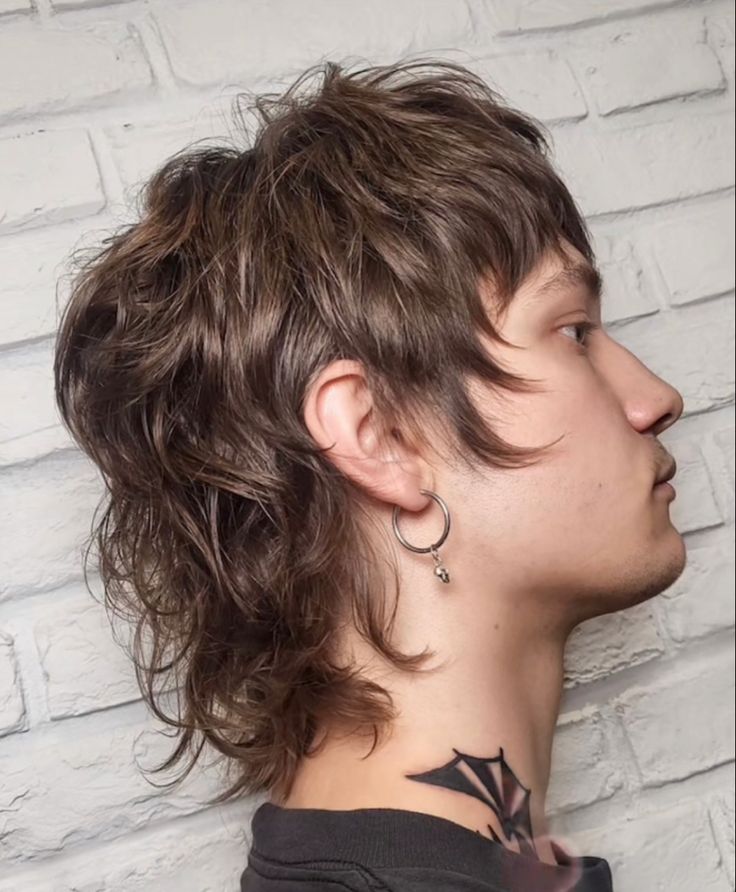 Textured Wolf Cut Men