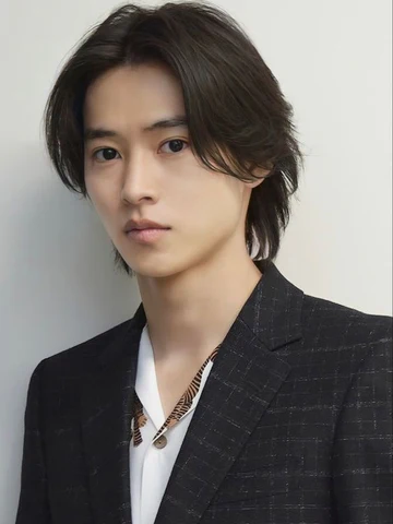 Middle Part Wolf Cut Men( Wolf Cut with Curtain Bangs)