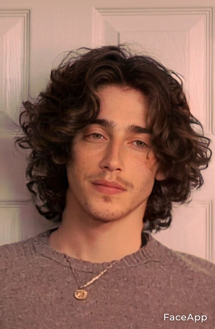 Curly Wolf Cut Men