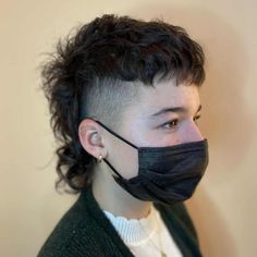 Shaggy Mullet Fade with Undercut