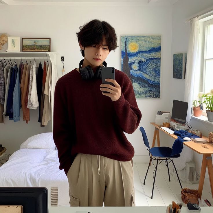 Ulzzang Boy-Inspired Photos and Selfies