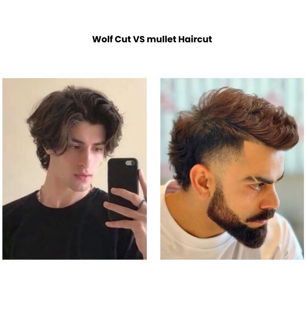 Difference between a wolf Cut and a mullet