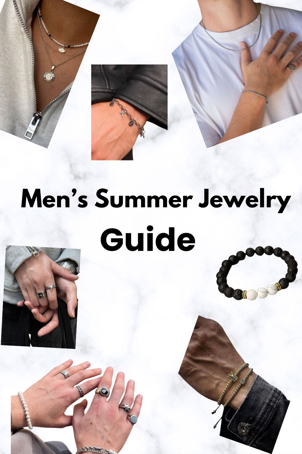 Men’s Summer Jewelry Inspo