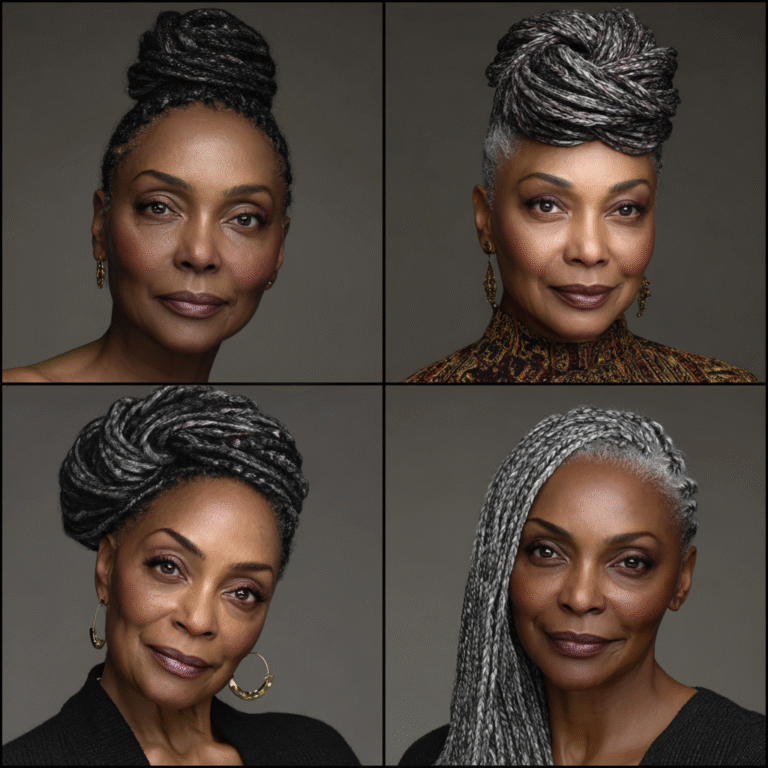 15 Braids for Older Black Women Over 50
