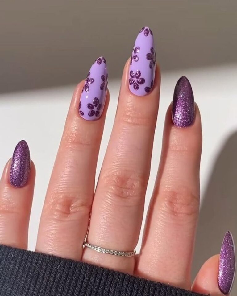 Purple Nail Designs