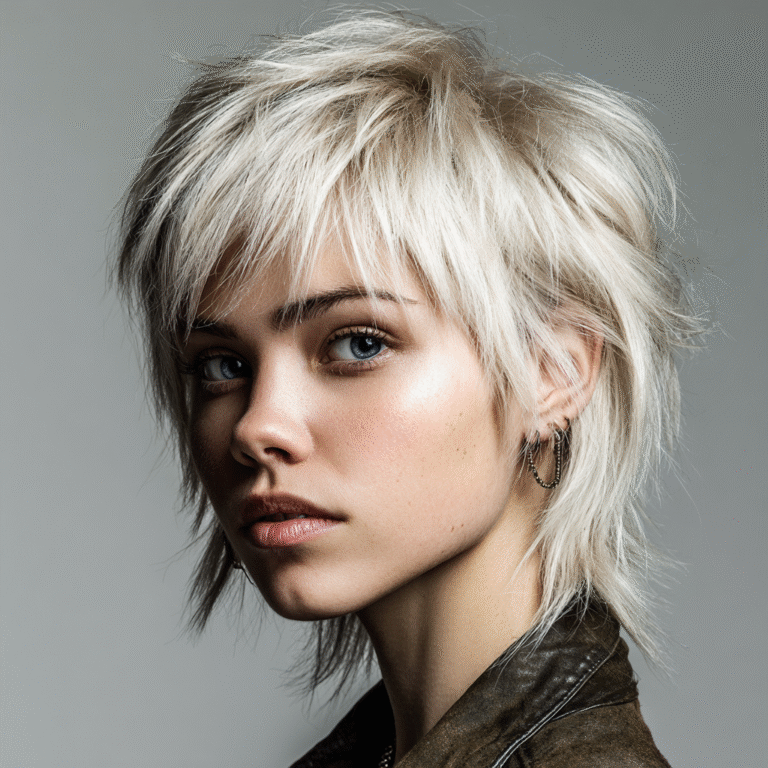Interesting Short Wolf Cut Female Gallery