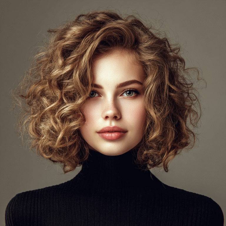 Elegant Curly Hairstyles for Short Hair